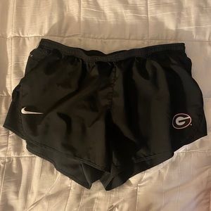 UGA Black Nike DRI-FIT Shorts